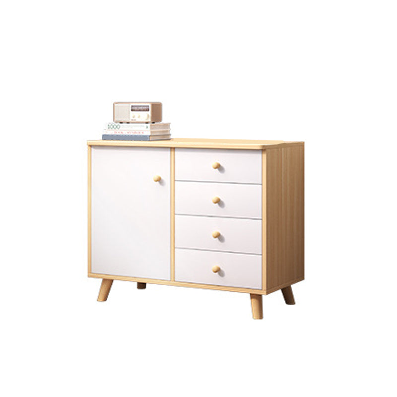 Modern Buffet Server Engineered Wood Dining Server for Kitchen Clearhalo 'buffet_sideboard' 'Buffets & Sideboards' 'furn' 'furn_buffet_sideboard' 'Furniture' 'Kitchen & Dining Furniture' 6139228