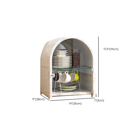 Server da pranzo in metallo a buffet contemporaneo per sala da pranzo