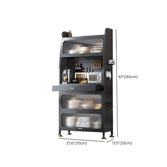 Glam Sideboard Table Metal e Acrilic Buffet Sideboard per sala da pranzo