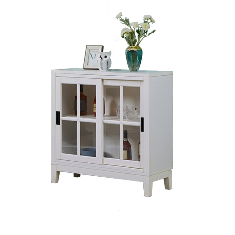 Solid Wood Dining Server Contemporary Buffet Server voor eetkamer