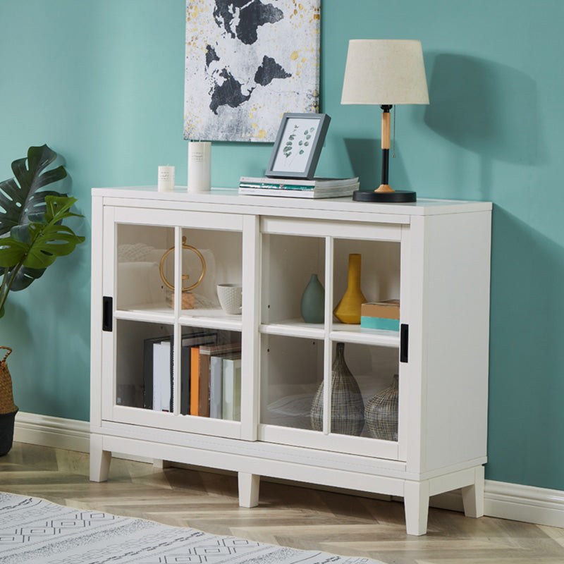 Solid Wood Dining Server Contemporary Buffet Server voor eetkamer