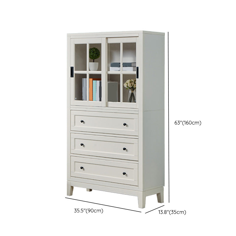 Solid Wood Dining Server Contemporary Buffet Server voor eetkamer