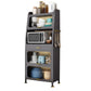 Black Metal Dining Server Contemporary Buffet Server for Kitchen Clearhalo 'buffet_sideboard' 'Buffets & Sideboards' 'furn' 'furn_buffet_sideboard' 'Furniture' 'Kitchen & Dining Furniture' 6139693