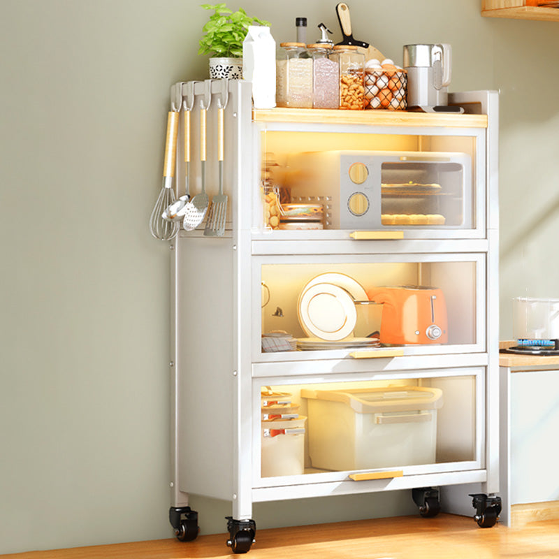 Servidor de comedor de metal contemporáneo de servidor buffet para comedor