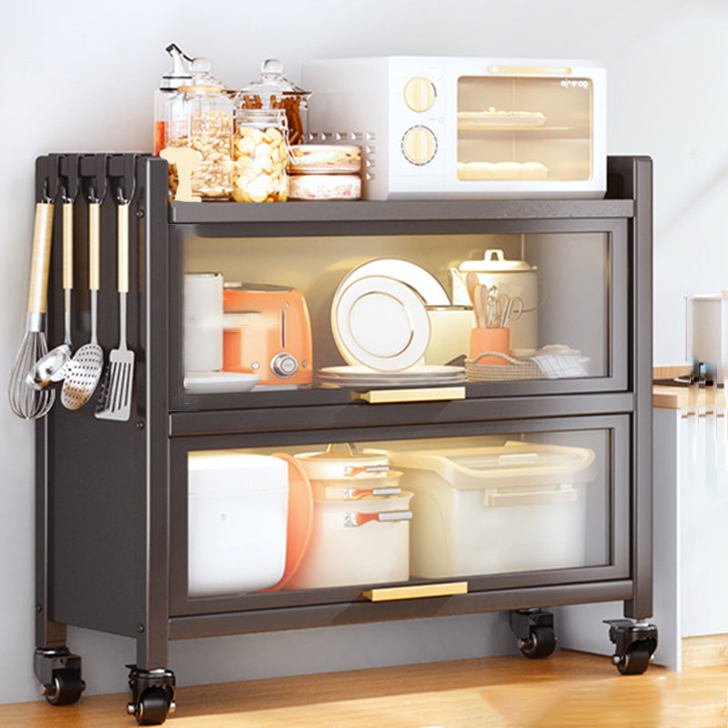 Servidor de comedor de metal contemporáneo de servidor buffet para comedor