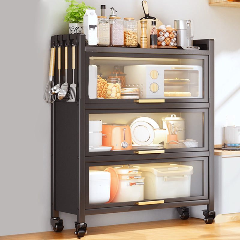 Servidor de comedor de metal contemporáneo de servidor buffet para comedor