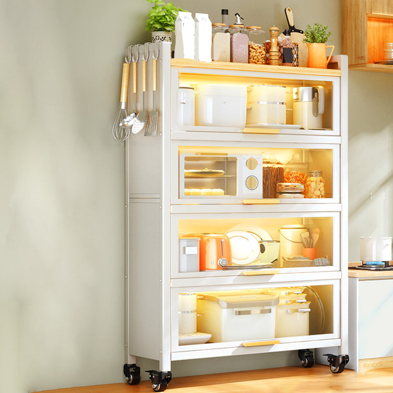 Servidor de comedor de metal contemporáneo de servidor buffet para comedor