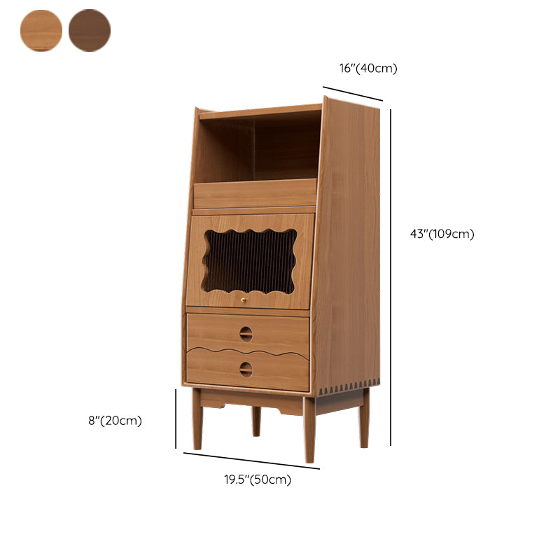 引き出し付きパインソリッドウッドダイニングサーバーコンテンポラリービュッフェテーブル