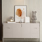 Contemporary Wood Buffet Sideboard Cabinets with Acrylic Frame Sideboard Clearhalo 'buffet_sideboard' 'Buffets & Sideboards' 'furn' 'furn_buffet_sideboard' 'Furniture' 'Kitchen & Dining Furniture' 6139844