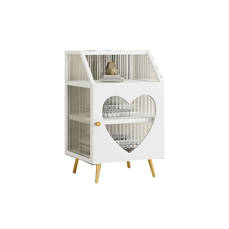 Server da pranzo con finitura opaca con gambe in metallo oro Sideboard moderno per sala da pranzo