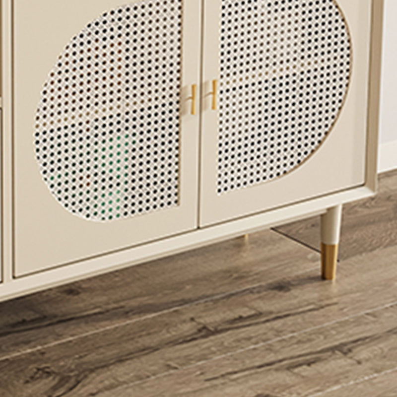 Mesa del aparador de madera diseñada con cajones de comedor glamoroso