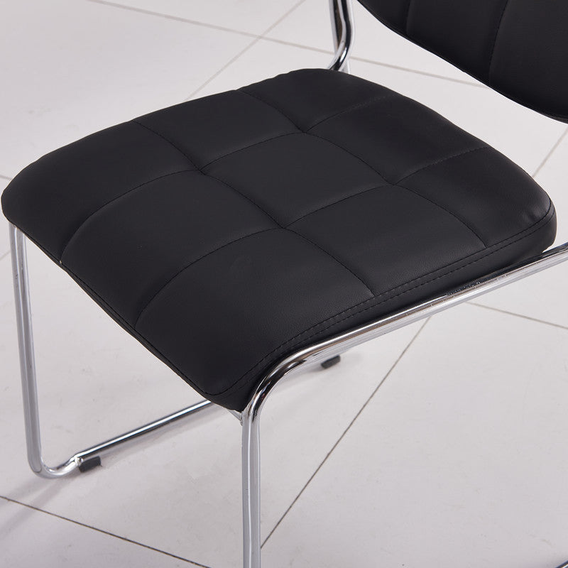 Low Back Conference Chair Contemporary No Wheels Guest Chair Clearhalo 'furn' 'furn_office_chair' 'Furniture' 'Office Chairs' 'Office Furniture' 'office_chair' 6139980