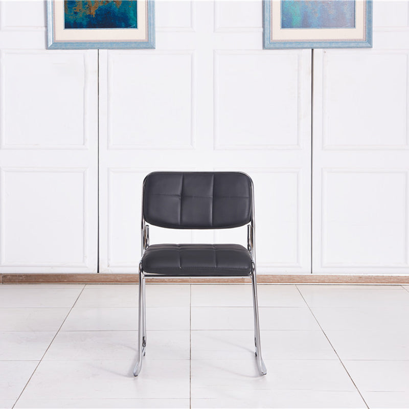 Low Back Conference Chair Contemporary No Wheels Guest Chair Clearhalo 'furn' 'furn_office_chair' 'Furniture' 'Office Chairs' 'Office Furniture' 'office_chair' 6139984