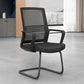 Black Contemporary Office Chair Breathable Air Grid Upholstered Desk Chair Clearhalo 'furn' 'furn_office_chair' 'Furniture' 'Office Chairs' 'Office Furniture' 'office_chair' 6140012