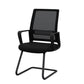 Black Contemporary Office Chair Breathable Air Grid Upholstered Desk Chair Clearhalo 'furn' 'furn_office_chair' 'Furniture' 'Office Chairs' 'Office Furniture' 'office_chair' 6140021