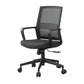 Black Contemporary Office Chair Breathable Air Grid Upholstered Desk Chair Clearhalo 'furn' 'furn_office_chair' 'Furniture' 'Office Chairs' 'Office Furniture' 'office_chair' 6140026