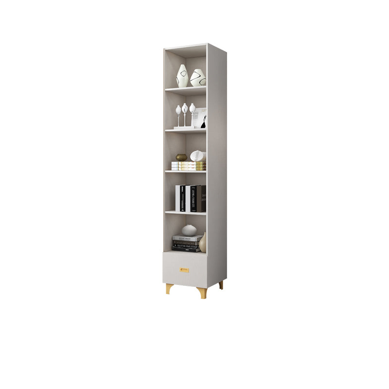 Glam Bookcase in acciaio inossidabile Standard con scaffale delle porte per l'home office