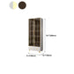 GLAM Engineered Wood ShelfBookcase Standard Bookshelf with Doors