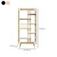 Libreria glam metal etagere scaffale per la sala di studio 70,9 "h x 11,8" w