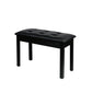 Tufted Piano Bench, Adjustable Upholstery Bench with Wood Legs Clearhalo 'Benches' 'Chairs & Seating' 'furn' 'furn_benches' 'Furniture' 'Living Room Furniture' 6140700