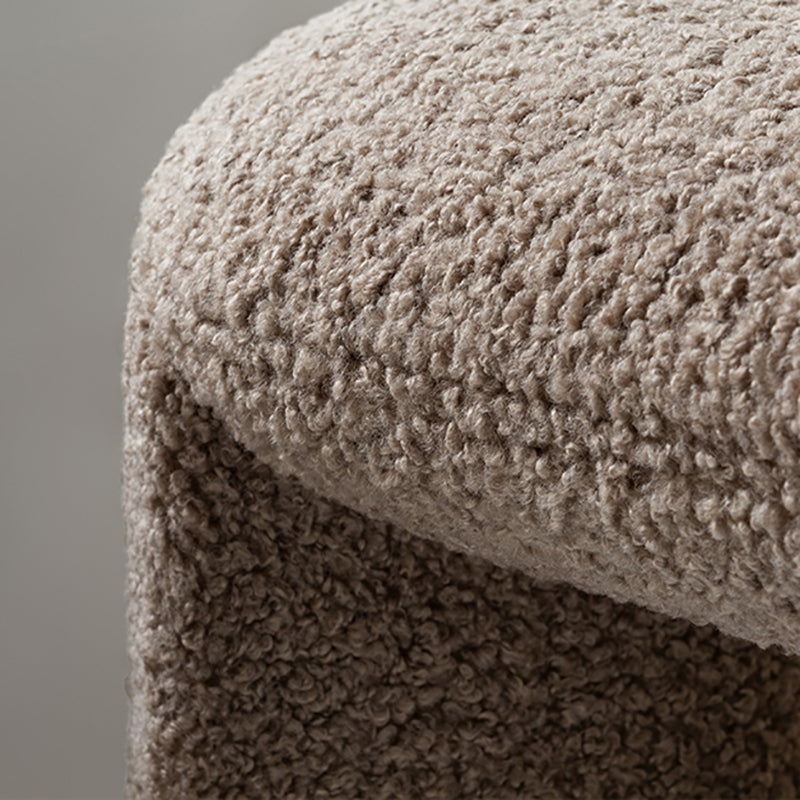 Solid Color Bedroom Bench, Upholstery Included Bench with Sled Base Clearhalo 'Benches' 'Chairs & Seating' 'furn' 'furn_benches' 'Furniture' 'Living Room Furniture' 6140750