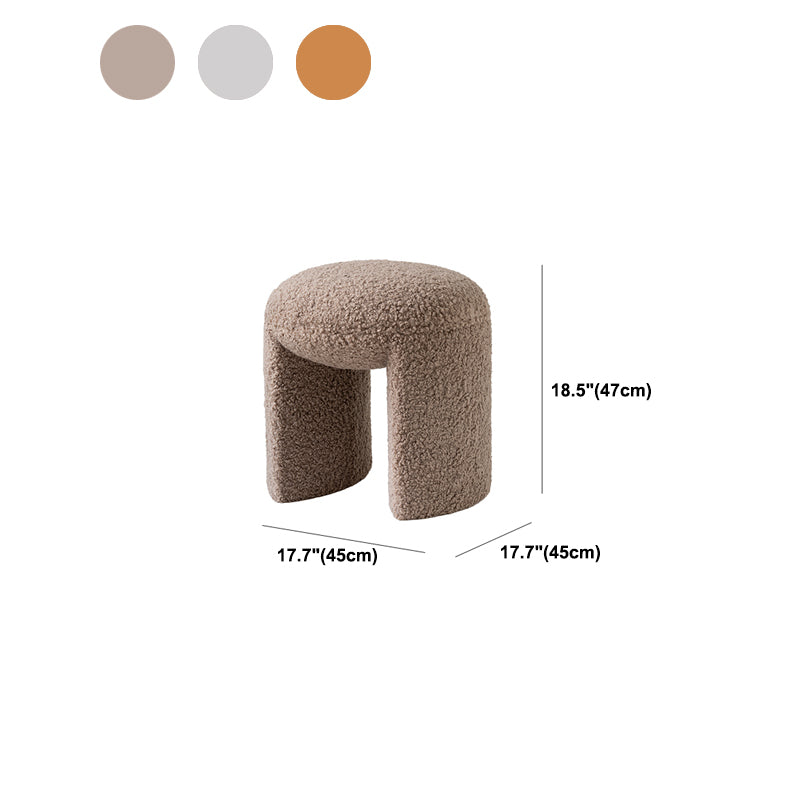 Solid Color Bedroom Bench, Upholstery Included Bench with Sled Base Clearhalo 'Benches' 'Chairs & Seating' 'furn' 'furn_benches' 'Furniture' 'Living Room Furniture' 6140758