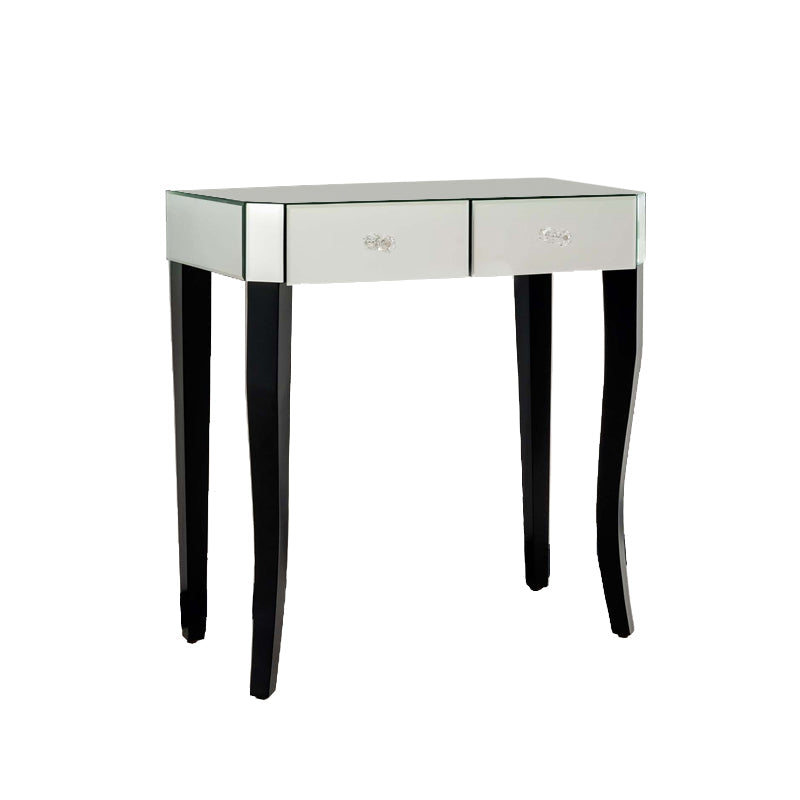 Tabla de tocador de espejo tri-plegable Juego de tocador de 21.5 "de ancho de 2 cavadores de ancho de ancho de ancho