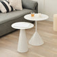 Mid-Century Modern Cocktail Table Pedestal Metal Round Coffee Table Clearhalo 'Coffee & Accent Tables' 'Coffee Tables' 'coffee_tables' 'furn' 'furn_coffee_tables' 'Furniture' 'Living Room Furniture' 6141329