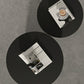 Mid-Century Modern Cocktail Table Pedestal Metal Round Coffee Table Clearhalo 'Coffee & Accent Tables' 'Coffee Tables' 'coffee_tables' 'furn' 'furn_coffee_tables' 'Furniture' 'Living Room Furniture' 6141334