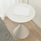 Mid-Century Modern Cocktail Table Pedestal Metal Round Coffee Table Clearhalo 'Coffee & Accent Tables' 'Coffee Tables' 'coffee_tables' 'furn' 'furn_coffee_tables' 'Furniture' 'Living Room Furniture' 6141336