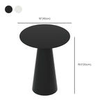 Mid-Century Modern Cocktail Table Pedestal Metal Round Coffee Table