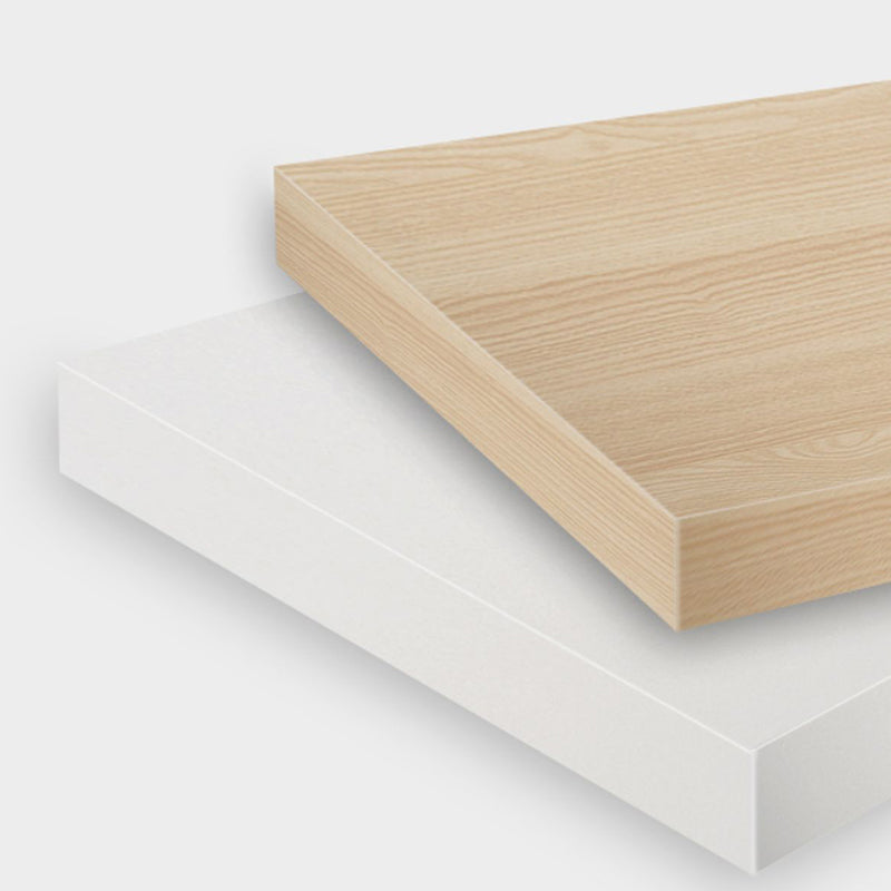 Floating Top Coffee Table with Shelf and 4 Legs Wooden Coffee Tabl Clearhalo 'Coffee & Accent Tables' 'Coffee Tables' 'coffee_tables' 'furn' 'furn_coffee_tables' 'Furniture' 'Living Room Furniture' 6141405