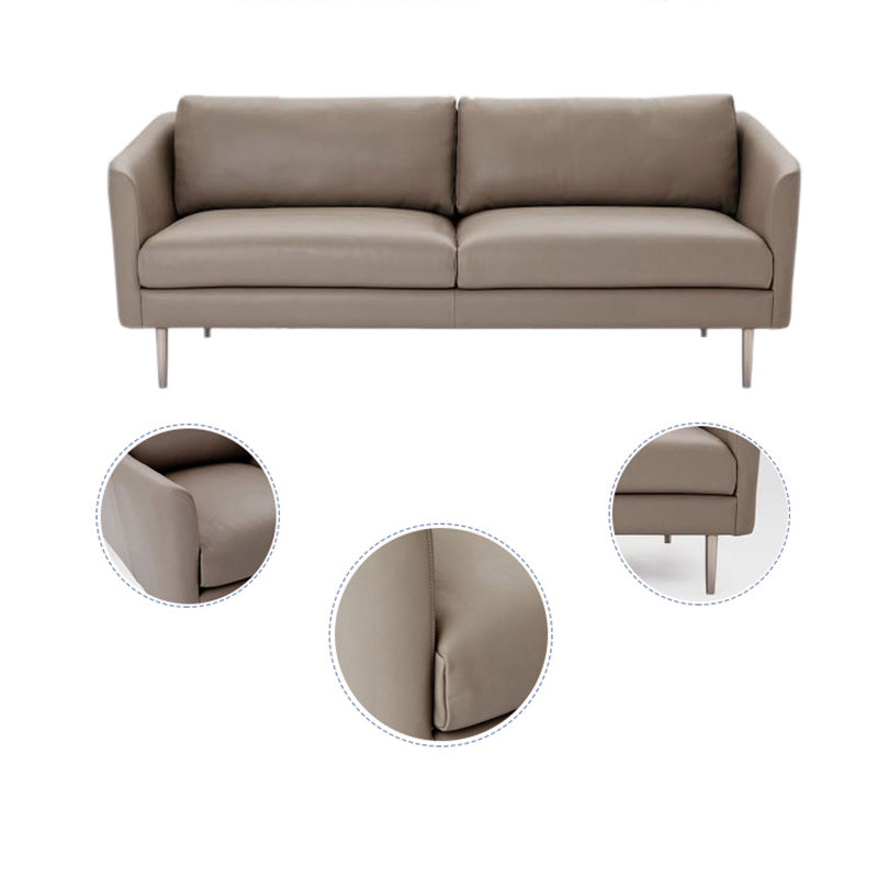 Divano a braccio inclinati di divano con divani standard in tessuto contemporaneo