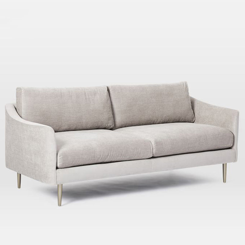 Divano a braccio inclinati di divano con divani standard in tessuto contemporaneo