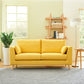 Contemporary Fabric Standard Sofa 2/3-seat Cushions Square Arm Sofa