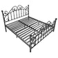 Contemporary Style Standard Bed Metal Bed Frame with Headboard Clearhalo 'Bedroom Furniture' 'Beds' 'furn' 'furn_beds' 'Furniture' 6142052