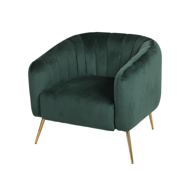 28.34" High Velvet Barrel Chair Arms Included Barrel Accent Chair Clearhalo 'Accent Chairs' 'accent_chairs' 'Chairs & Seating' 'furn' 'furn_accent_chairs' 'Furniture' 'Living Room Furniture' 6142104