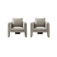 35.43" High Velvet Armless Chair Solid Wood Frame Chair for Living Room Silver Gray 2 Piece Set Clearhalo 'Accent Chairs' 'accent_chairs' 'Chairs & Seating' 'furn' 'furn_accent_chairs' 'Furniture' 'Living Room Furniture' 6142119