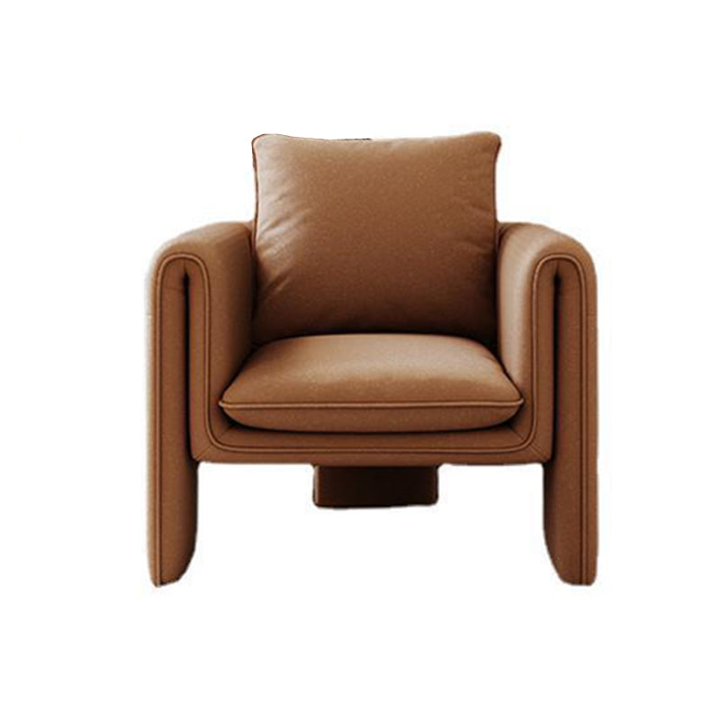 35.43" High Velvet Armless Chair Solid Wood Frame Chair for Living Room Clearhalo 'Accent Chairs' 'accent_chairs' 'Chairs & Seating' 'furn' 'furn_accent_chairs' 'Furniture' 'Living Room Furniture' 6142120