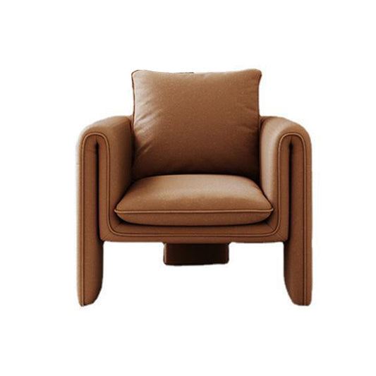 35.43" High Velvet Armless Chair Solid Wood Frame Chair for Living Room Clearhalo 'Accent Chairs' 'accent_chairs' 'Chairs & Seating' 'furn' 'furn_accent_chairs' 'Furniture' 'Living Room Furniture' 6142120