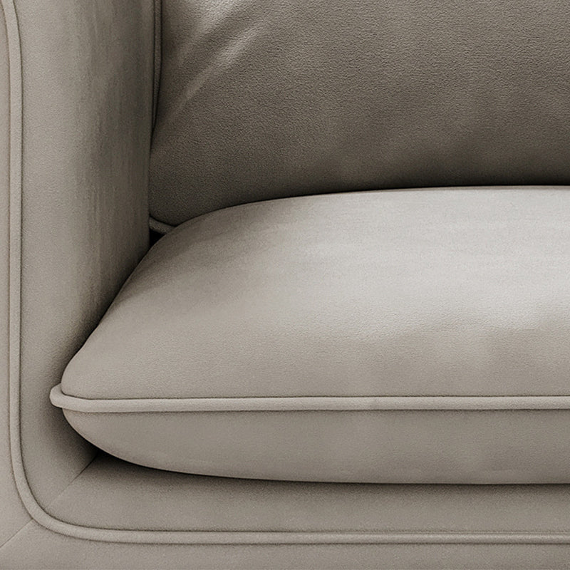 35.43" High Velvet Armless Chair Solid Wood Frame Chair for Living Room Clearhalo 'Accent Chairs' 'accent_chairs' 'Chairs & Seating' 'furn' 'furn_accent_chairs' 'Furniture' 'Living Room Furniture' 6142121