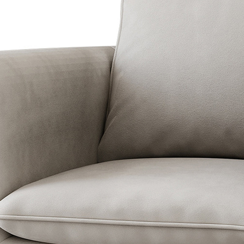 35.43" High Velvet Armless Chair Solid Wood Frame Chair for Living Room Clearhalo 'Accent Chairs' 'accent_chairs' 'Chairs & Seating' 'furn' 'furn_accent_chairs' 'Furniture' 'Living Room Furniture' 6142124