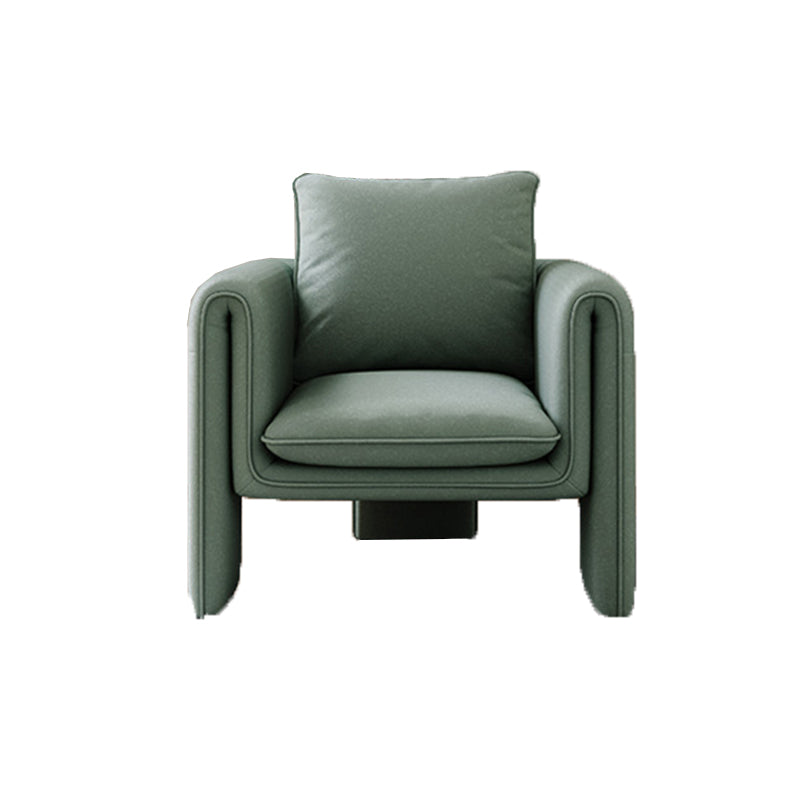 35.43" High Velvet Armless Chair Solid Wood Frame Chair for Living Room Clearhalo 'Accent Chairs' 'accent_chairs' 'Chairs & Seating' 'furn' 'furn_accent_chairs' 'Furniture' 'Living Room Furniture' 6142126