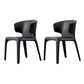 Contemporary Chair Dining Chairs with Metal Legs for Kitchen