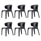 Contemporary Chair Dining Chairs with Metal Legs for Kitchen