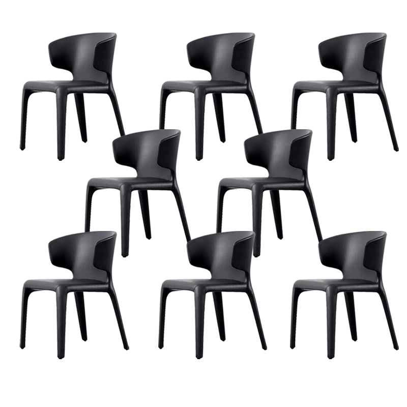 Contemporary Chair Dining Chairs with Metal Legs for Kitchen