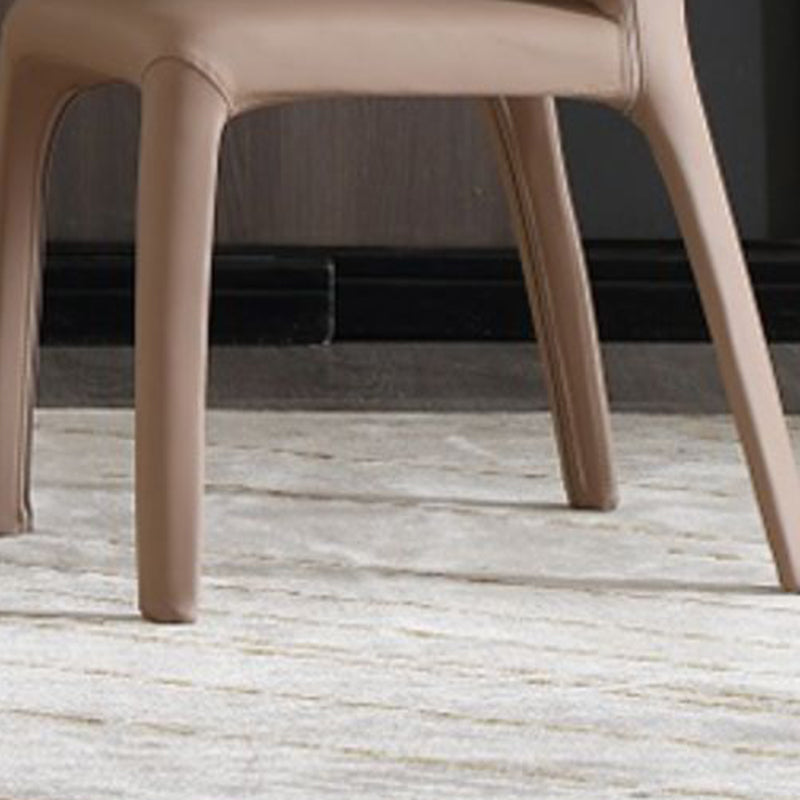 Contemporary Chair Dining Chairs with Metal Legs for Kitchen