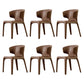 Contemporary Chair Dining Chairs with Metal Legs for Kitchen