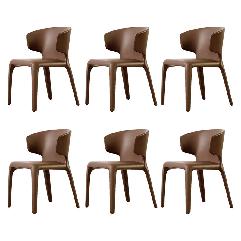Contemporary Chair Dining Chairs with Metal Legs for Kitchen