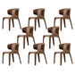 Contemporary Chair Dining Chairs with Metal Legs for Kitchen